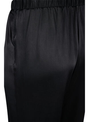 Pantalon ample avec poches et bord élastiqué, Black, Packshot image number 3