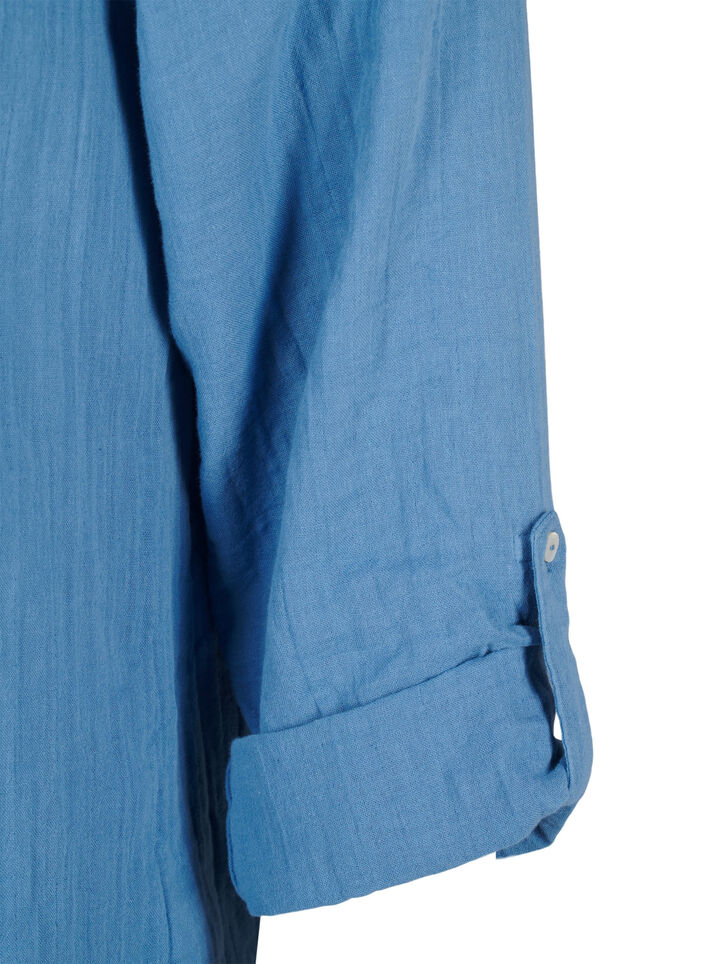 Chemisier en coton à broderie anglaise et manches 3/4, Riverside, Packshot image number 3