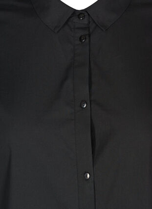 Robe chemise en coton, Black, Packshot image number 2