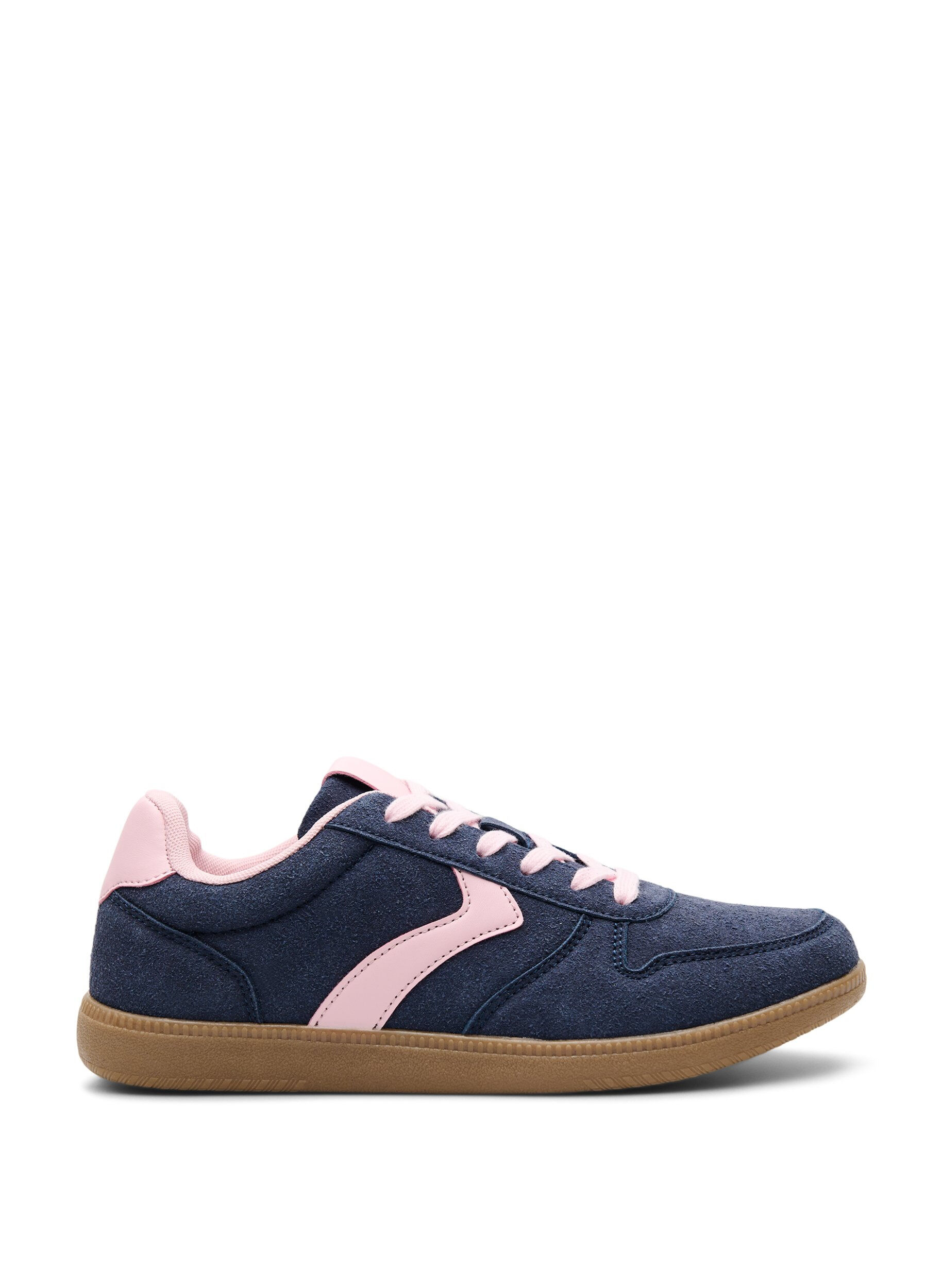 Sneakers van imitatie-su&egrave;de
