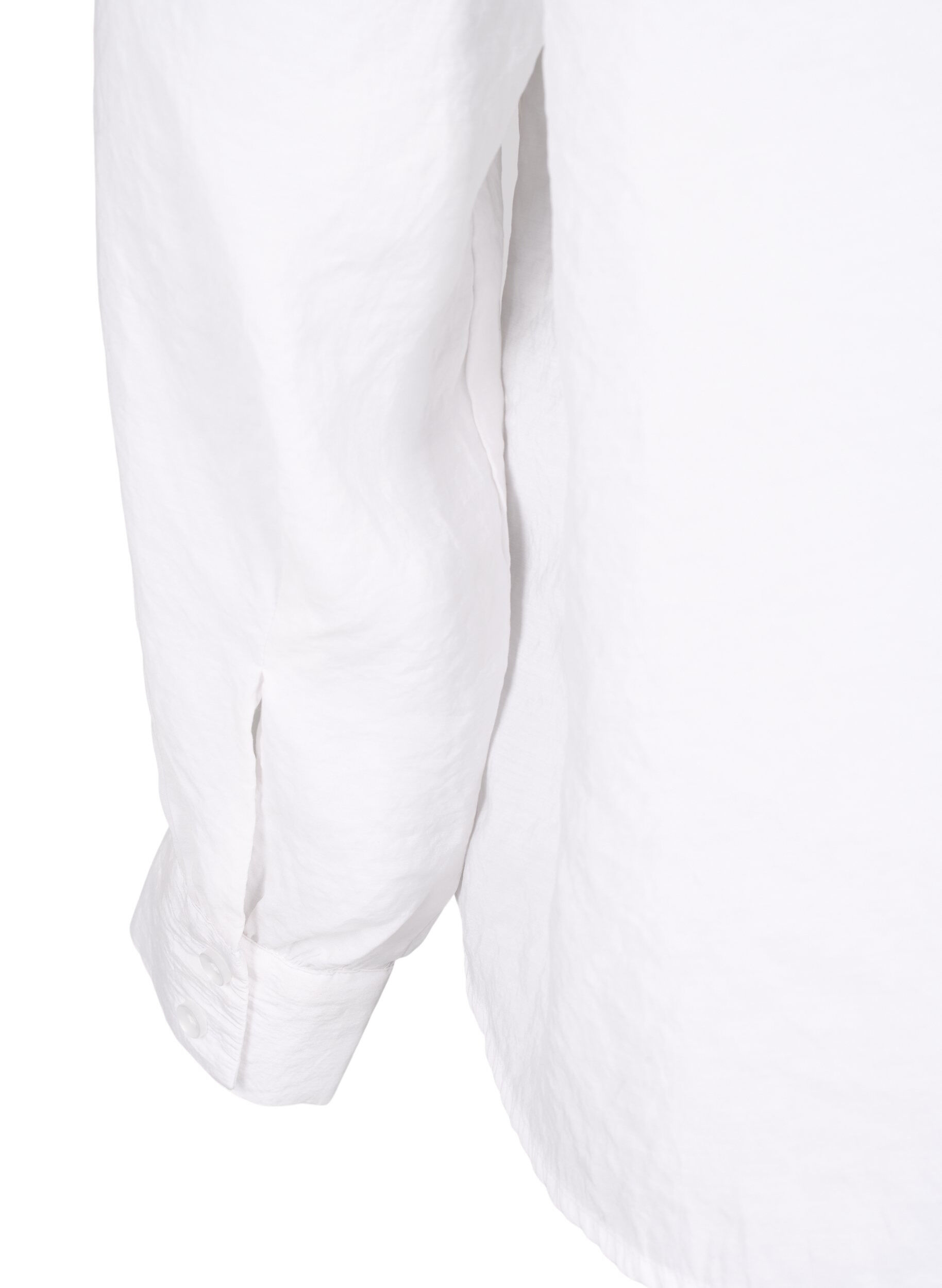 ZizziShirt met lange mouwen van Tencel &trade; Modal, Bright White, Packshot image number 4