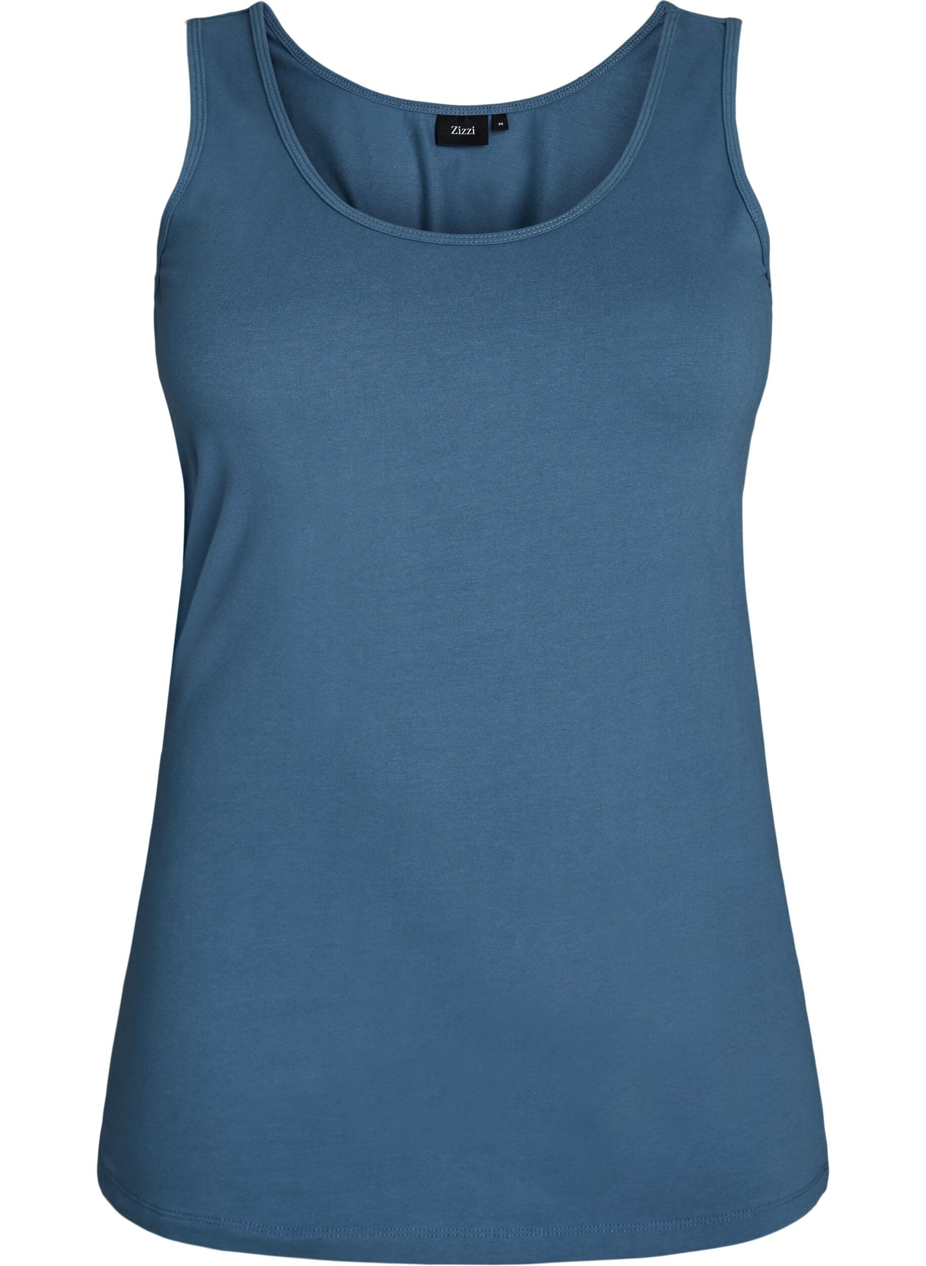 Haut basic uni en coton