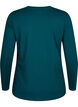 Sport shirt met lange mouw, Deep Teal, Packshot image number 1