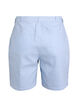 Gestreepte bermudashorts met hoge taille, Blauw, Packshot image number 1