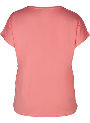 Effen sportshirt, Pink icing, Packshot image number 1