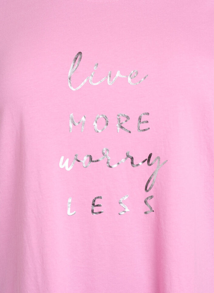 FLASH – T-shirt avec motif, Rose, Packshot image number 2