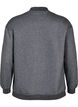 Sweat-shirt &agrave; col montant et manches longues, Gris anthracite, Packshot image number 1