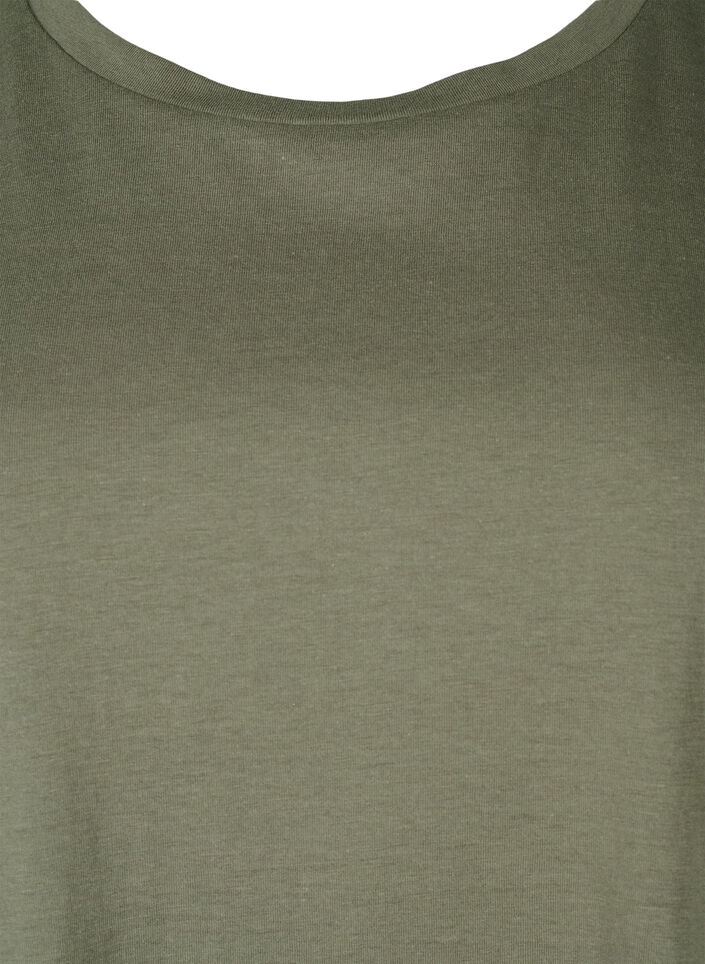 2-pack T-shirts met korte mouwen, Groen, Packshot image number 4