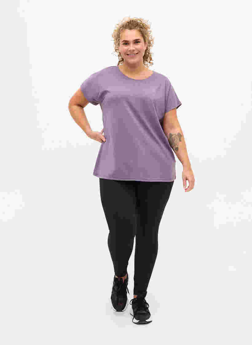 T-shirt basique, Purple Sage, Model image number 2