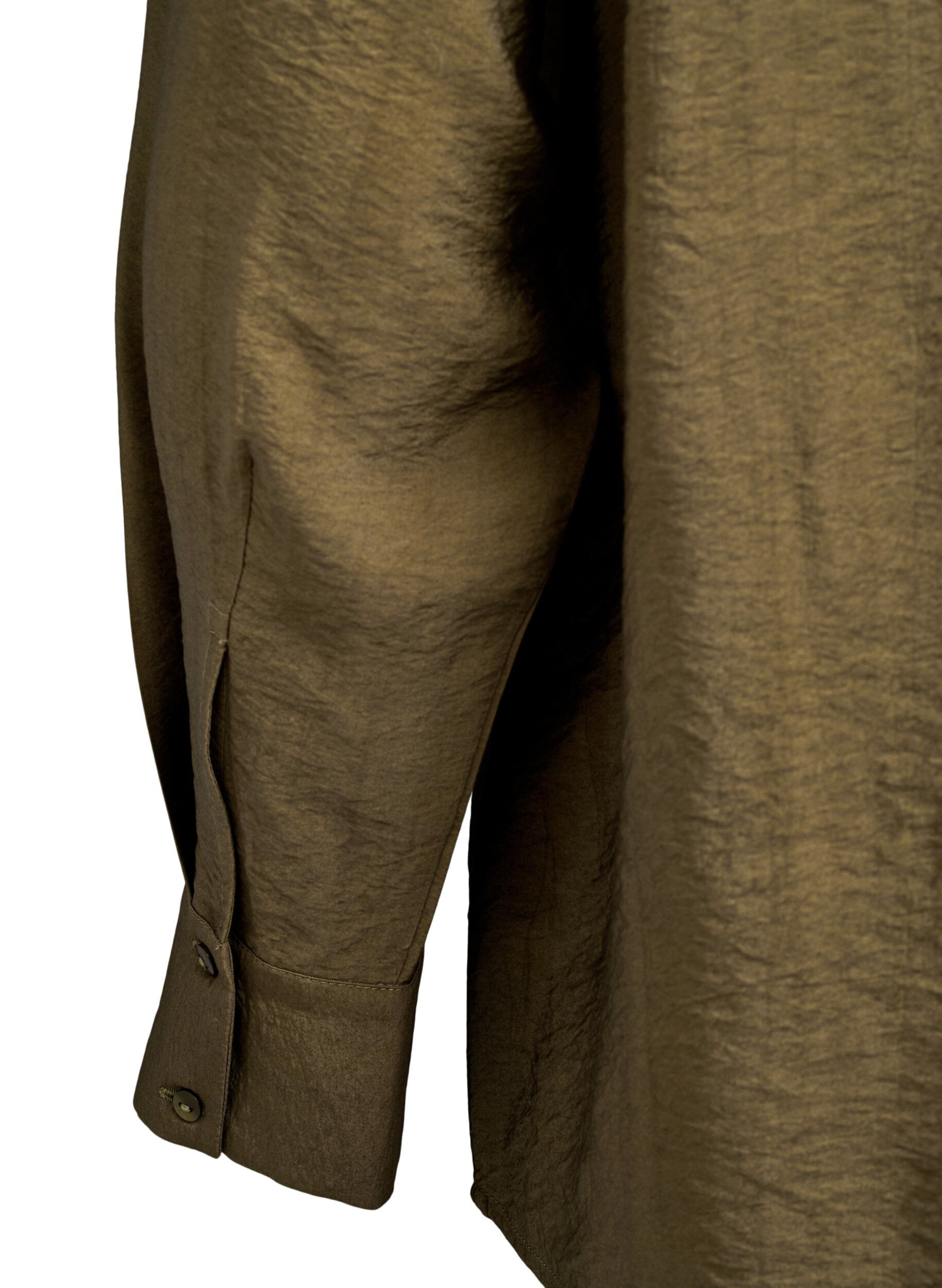 ZizziShirt met studs, Groen, Packshot image number 3