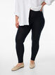 Basic legging in viscose, Zwart, Model image number 0