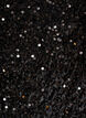 Jupe courte &agrave; sequins, Noir, Packshot image number 2