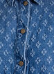 Denimjack met een versleten patroon, Blauw, Packshot image number 2