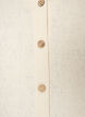 Katoenen blouse met structuur en knoopsluiting, Vanille, Packshot image number 2
