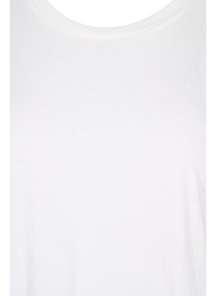 T-shirt à manches courtes avec broderie anglaise, Off White Mel, Packshot image number 2