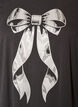 T-shirt en coton avec imprim&eacute; devant, Gris anthracite, Packshot image number 2