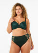 Tai slip met borduursel en normale taille, Groen, Model image number 0