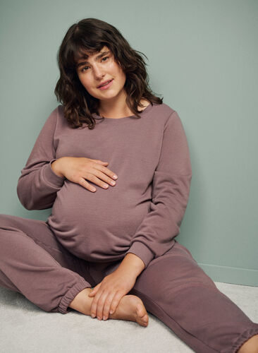 Pantalons de survêtement de grossesse, Iron, Image image number 0