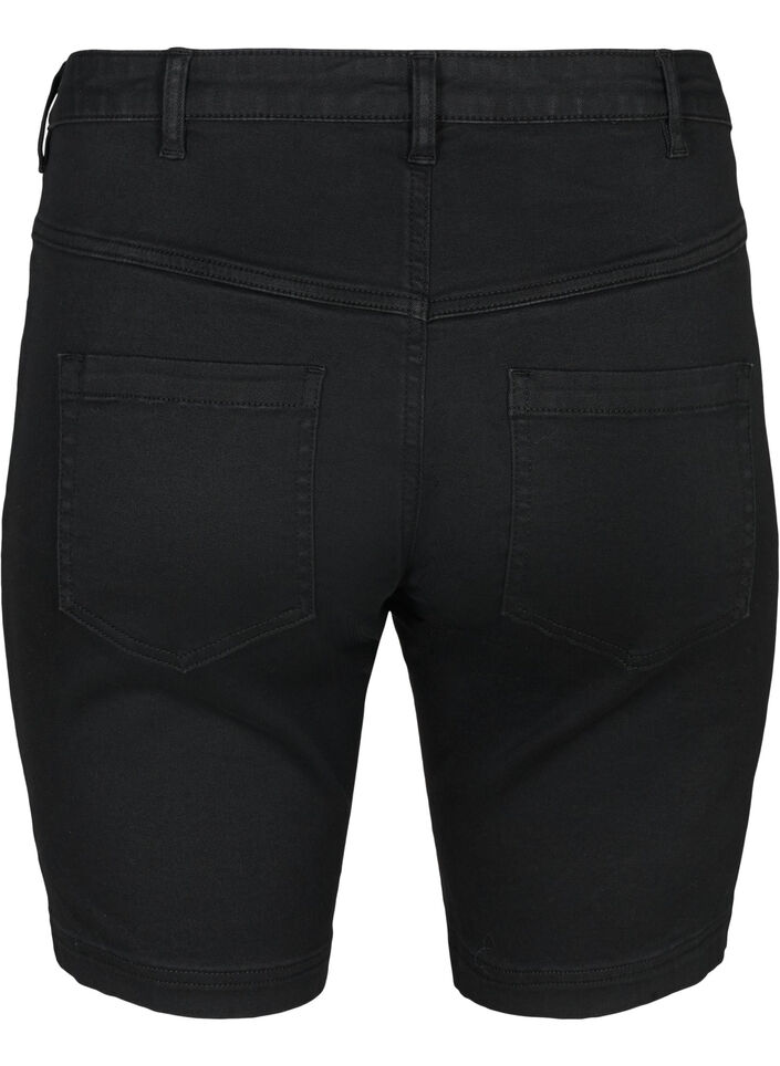 Short Emily coupe slim, taille classique, Noir, Packshot image number 1