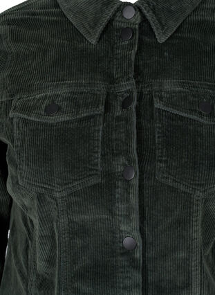 Robe en velours avec boutons et poches, Urban Chic, Packshot image number 2