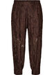 Pantalon ballon en dentelle avec short int&eacute;rieur, Marron, Packshot image number 0