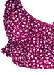Bloemen bikinitop met ruches, Rood, Packshot image number 2