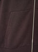 Sweat &agrave; capuche zipp&eacute; avec poches, Marron, Packshot image number 3