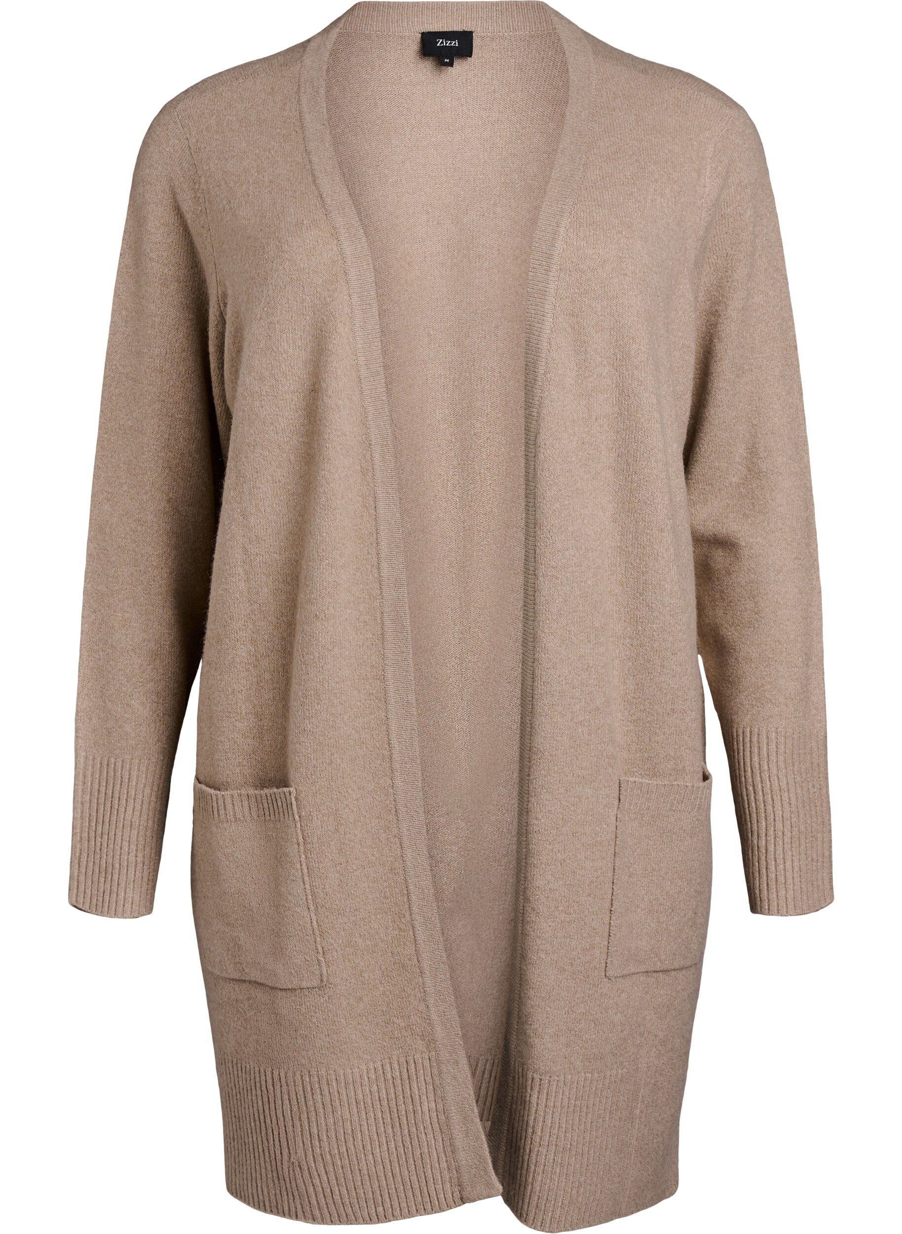 Cardigan en tricot c&ocirc;tel&eacute; avec poches