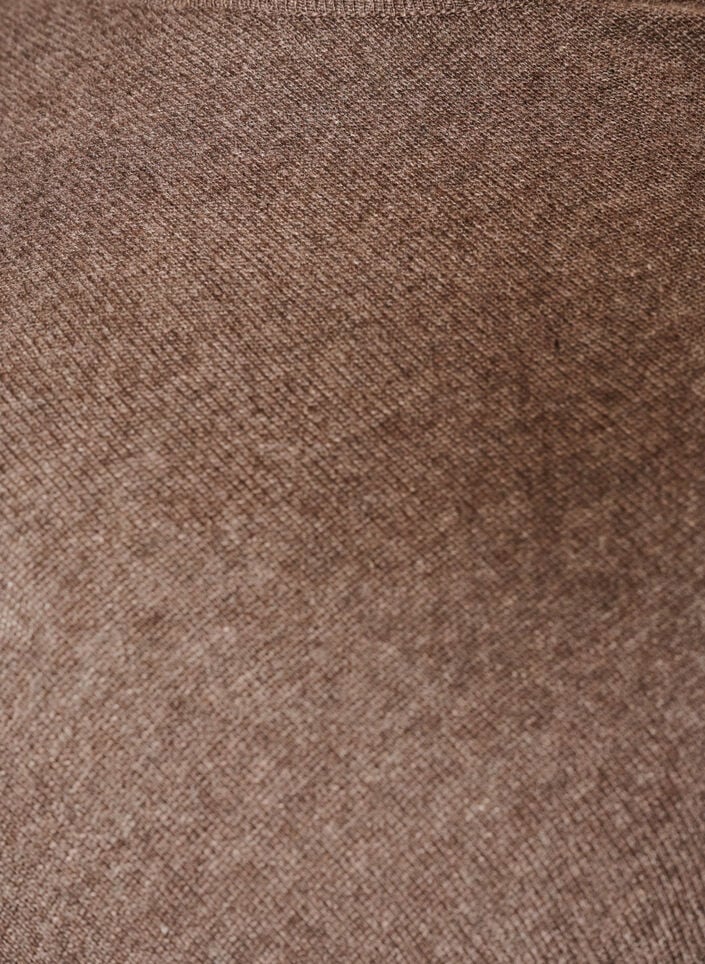 Poncho en maille fine, Marron, Packshot image number 2