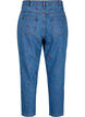 Jeans Mille coupe Mom avec broderies, Bleu Clair, Packshot image number 1