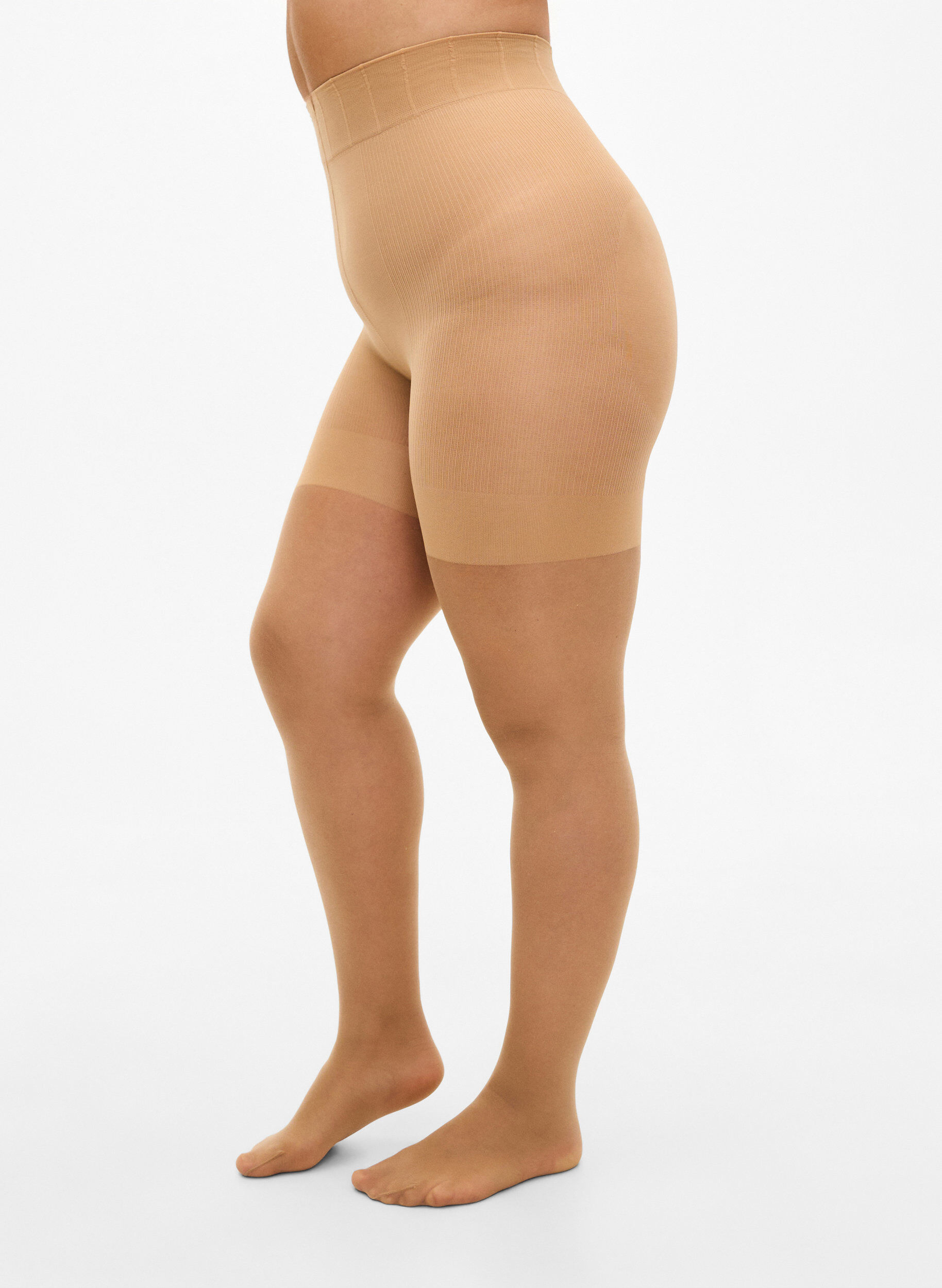 Collants 40 deniers avec effet galbant , Beige, Model