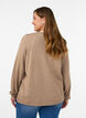 Cardigan met ronde knopen, Beige, Model image number 2