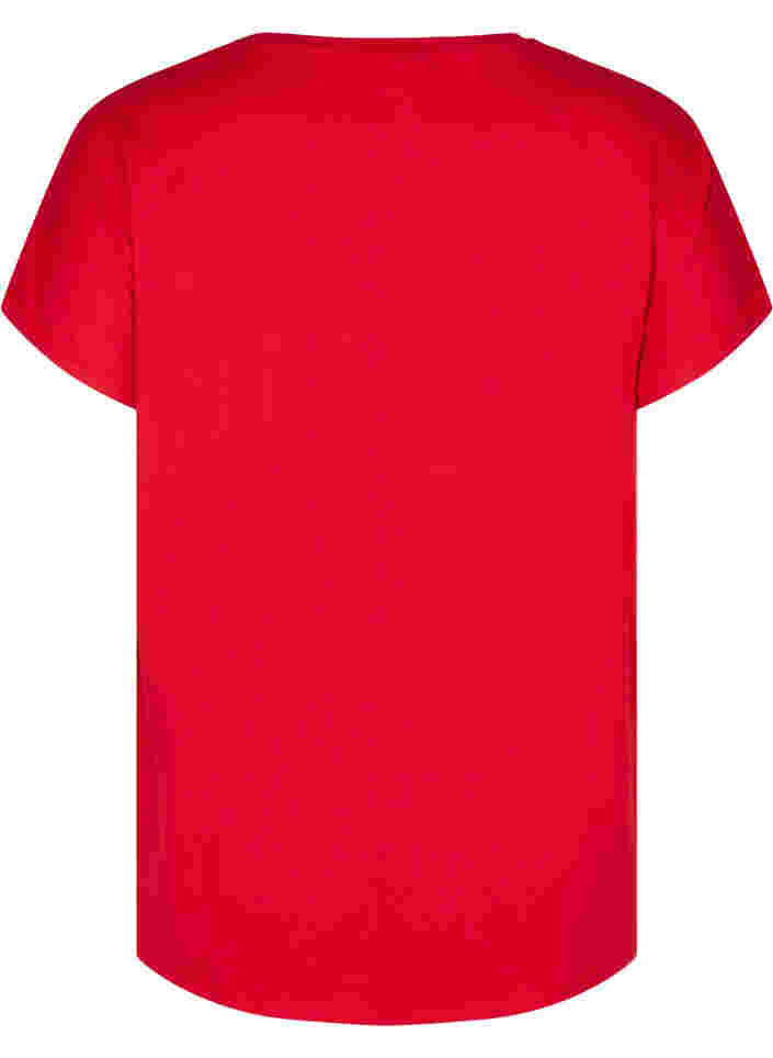 T-shirt basique, Haute Red, Packshot image number 1