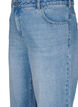 Wijde jeans met omgeslagen pijpen, Blauw, Packshot image number 2