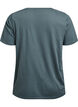 T-shirt col V, Vert fonc&eacute;, Packshot image number 1