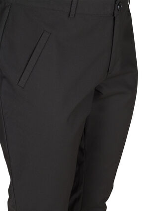 Pantalon classique longueur cheville, Black, Packshot image number 2
