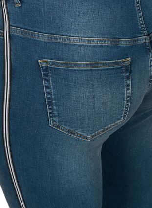 Amy-jeans, Dark Blue Denim, Packshot image number 3