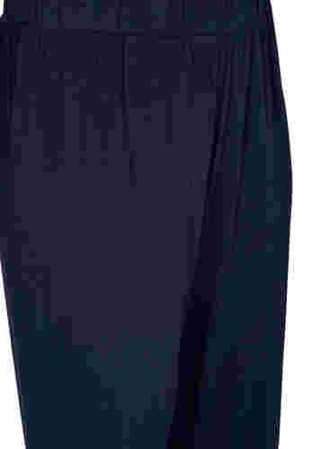Pantalon de pyjama en coton avec motif, Navy Blazer, Packshot image number 2