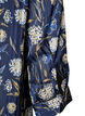 Chemise &agrave; motifs avec col montant et manches 3/4, Bleu, Packshot image number 3