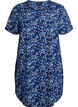 Robe à manches courtes avec imprimé, Bleu, Packshot image number 0