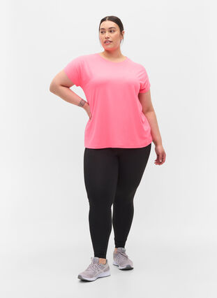 T-shirt basique, Neon pink, Model image number 3