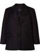 Blazer met dunne streep, Black W. Pinstripe, Packshot image number 0