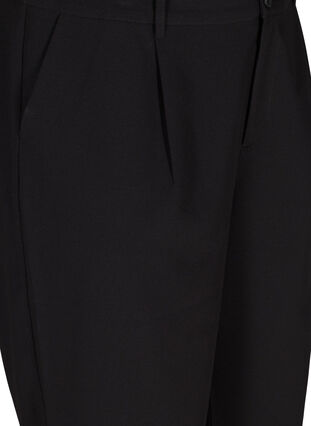 Bermuda shorts in effen kleur, Black, Packshot image number 2