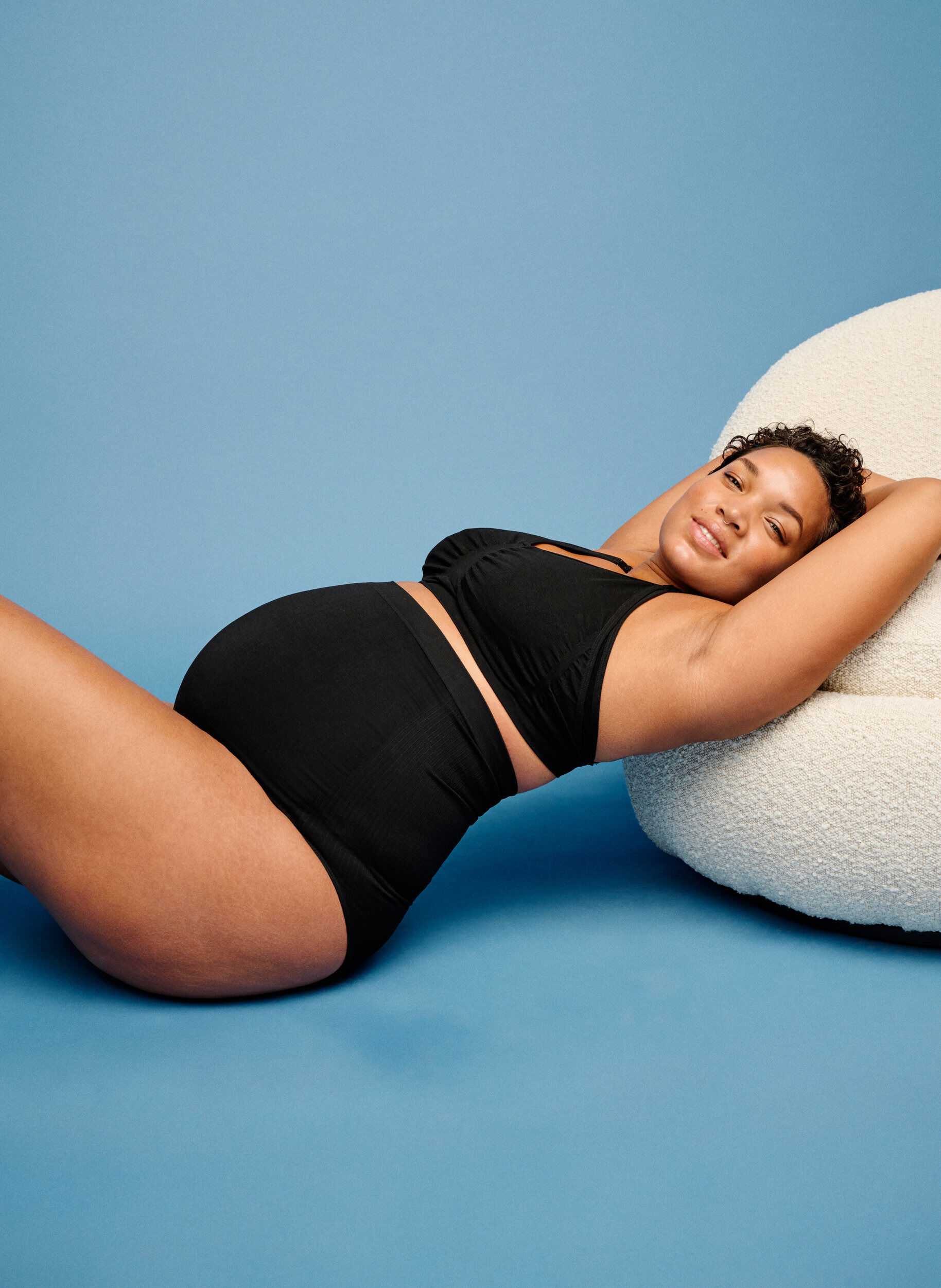 ZizziZwangerschapsslipje, Black, Image image number 0