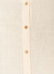 Katoenen blouse met een V-hals, Vanille, Packshot image number 2