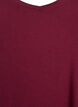 Basic effen katoenen t-shirt, Donker Bordeaux, Packshot image number 2