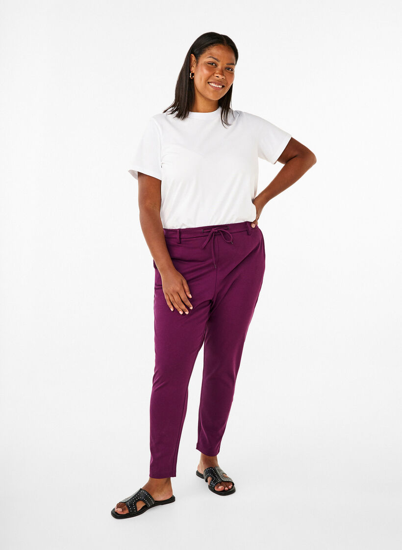 Pantalon Maddison, Violet, Model image number 0