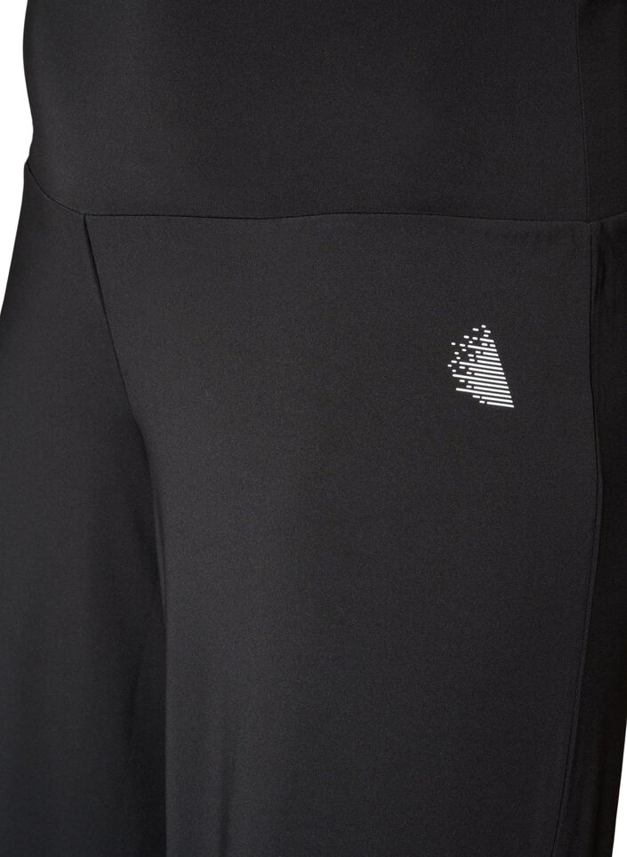 Pantalon d'entra&icirc;nement &agrave; coupe ample, Noir, Packshot image number 2