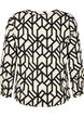 FLASH - Blouse met lange mouwen en print, Birch Black Graphic, Packshot image number 1