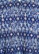 Jurk met patroon en panelen, Blauw, Packshot image number 2